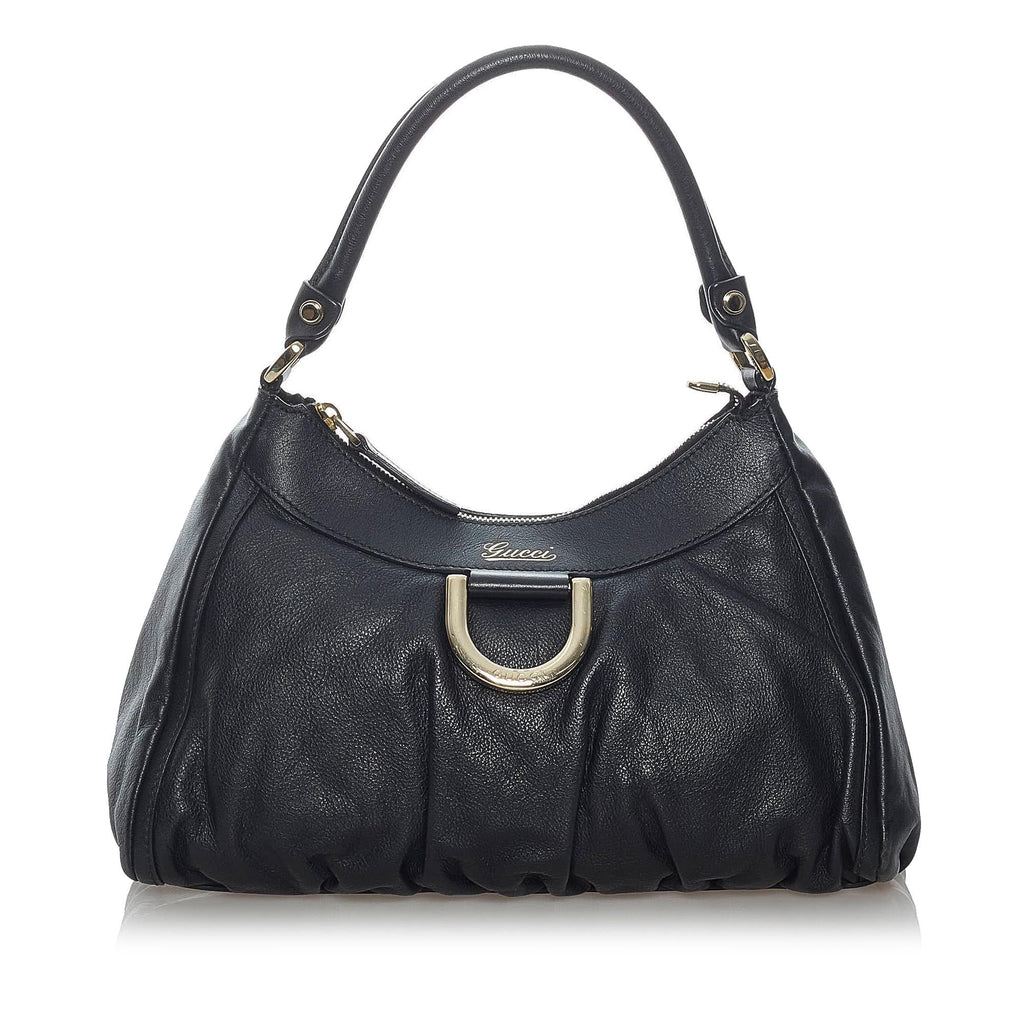Gucci Abbey D-Ring Leather Shoulder Bag (SHG-37613)
