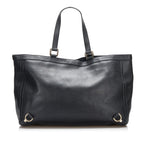 Gucci Abbey D-Ring Leather Tote (SHG-qhPuxB)
