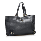 Gucci Abbey D-Ring Leather Tote (SHG-qhPuxB)