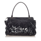 Gucci Abbey D-Ring Patent Leather Handbag (SHG-23002)