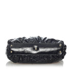 Gucci Abbey D-Ring Patent Leather Handbag (SHG-37233)
