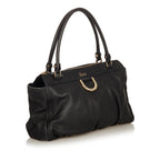 Gucci Abbey D-ring Leather Shoulder Bag (SHG-31845)
