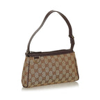 Gucci Abbey GG Canvas Baguette (SHG-28686)