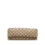 Gucci Abbey GG Canvas Baguette (SHG-35505)