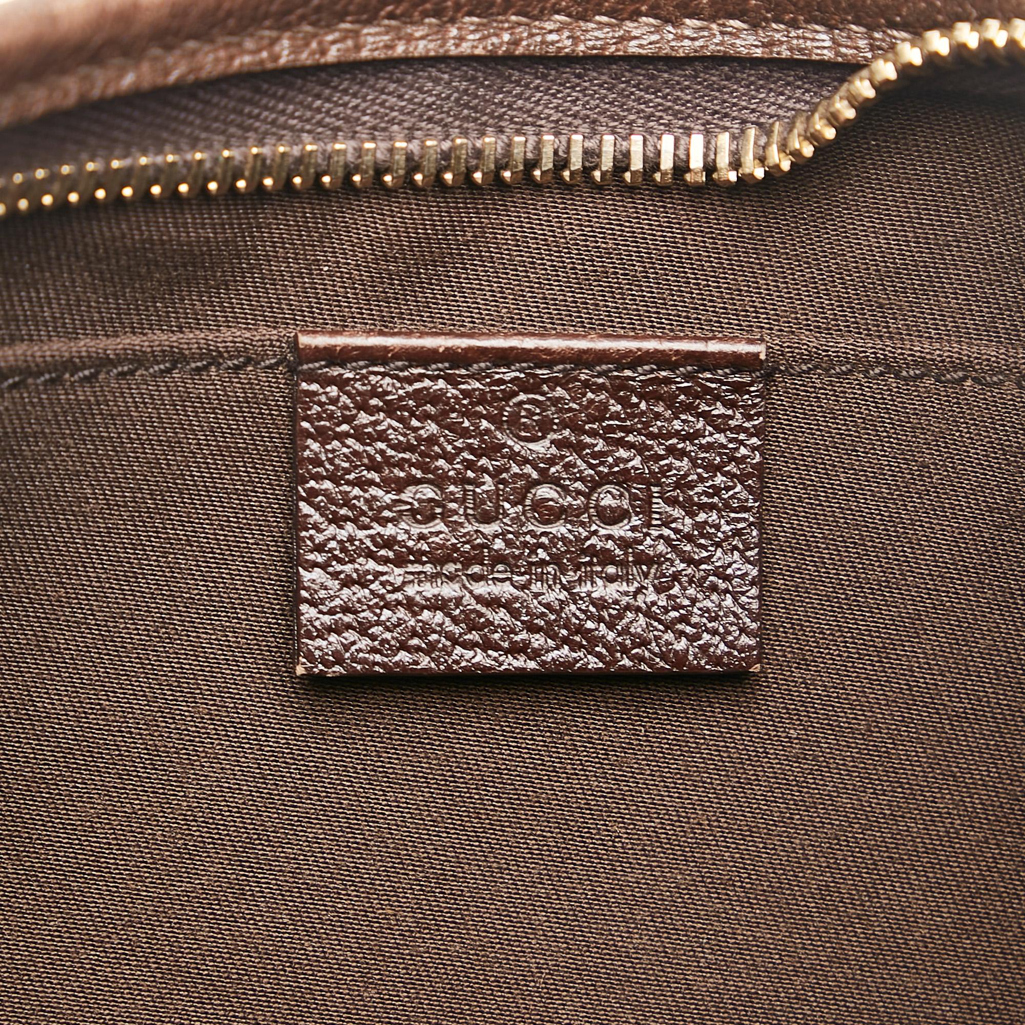 Gucci Abbey GG Canvas Baguette (SHG-35505)