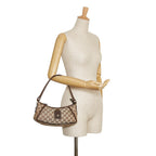 Gucci Abbey GG Canvas Baguette (SHG-35505)