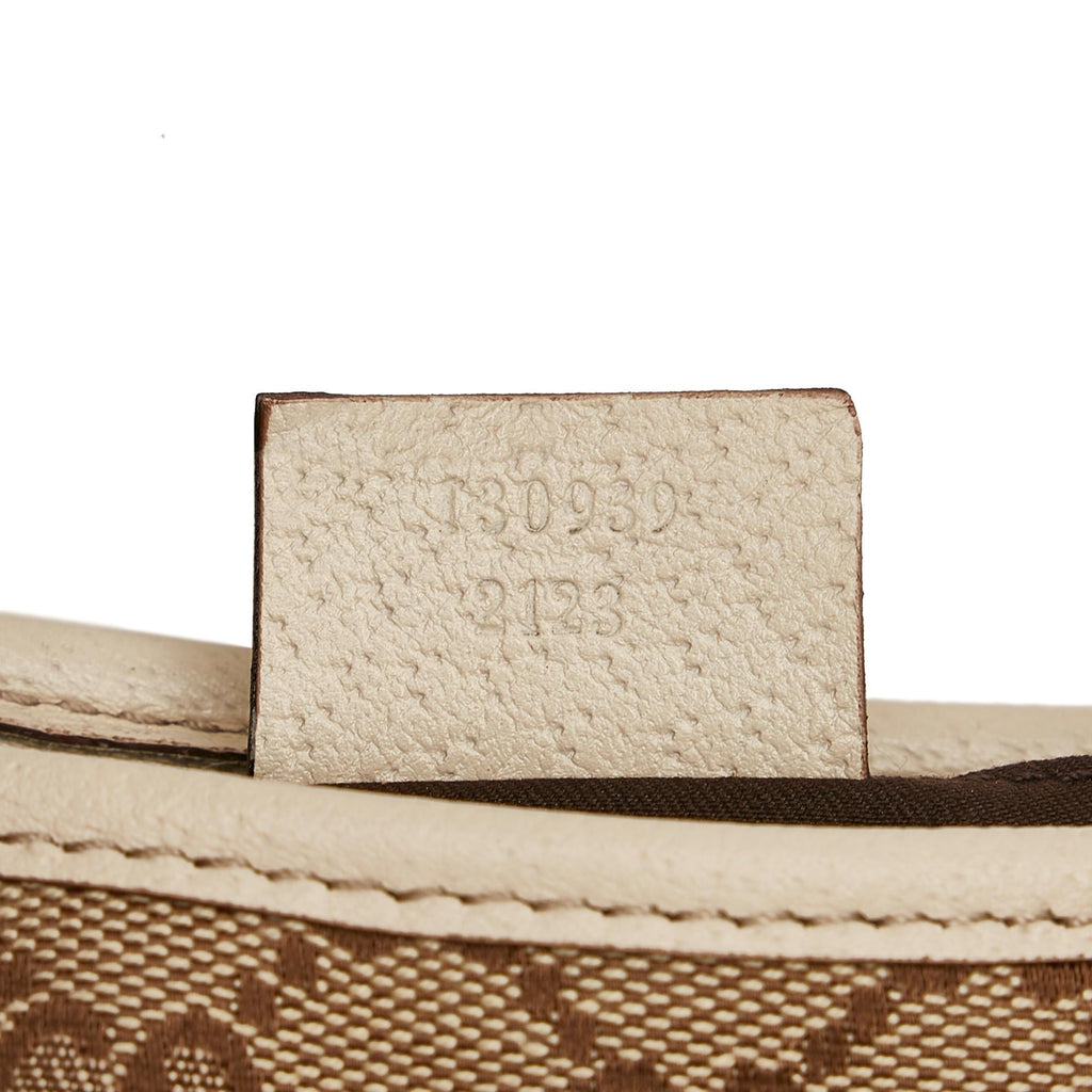 Gucci Abbey GG Canvas Baguette (SHG-37192)