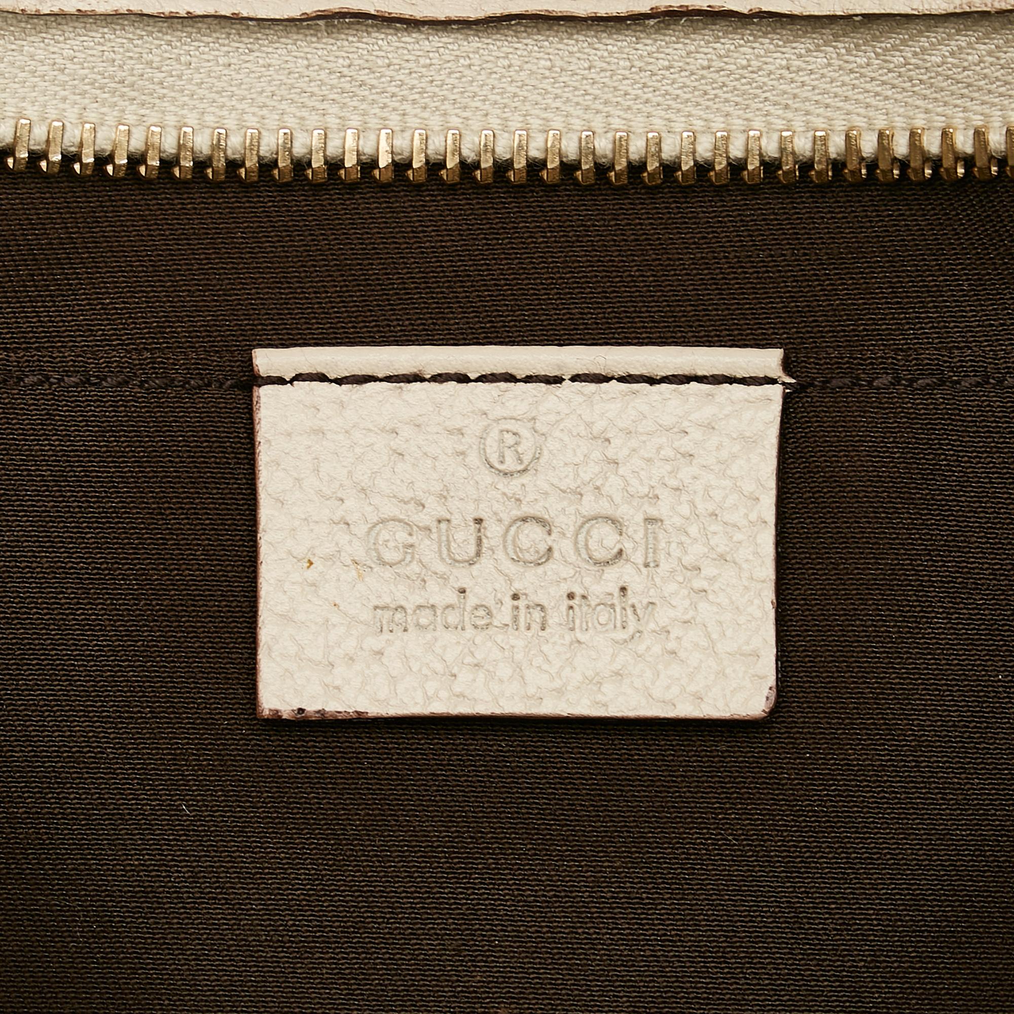Gucci Abbey GG Canvas Baguette (SHG-37192)