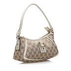 Gucci Abbey GG Canvas Baguette (SHG-37192)