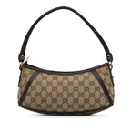 Gucci Abbey GG Canvas Baguette (SHG-1o7xzY)