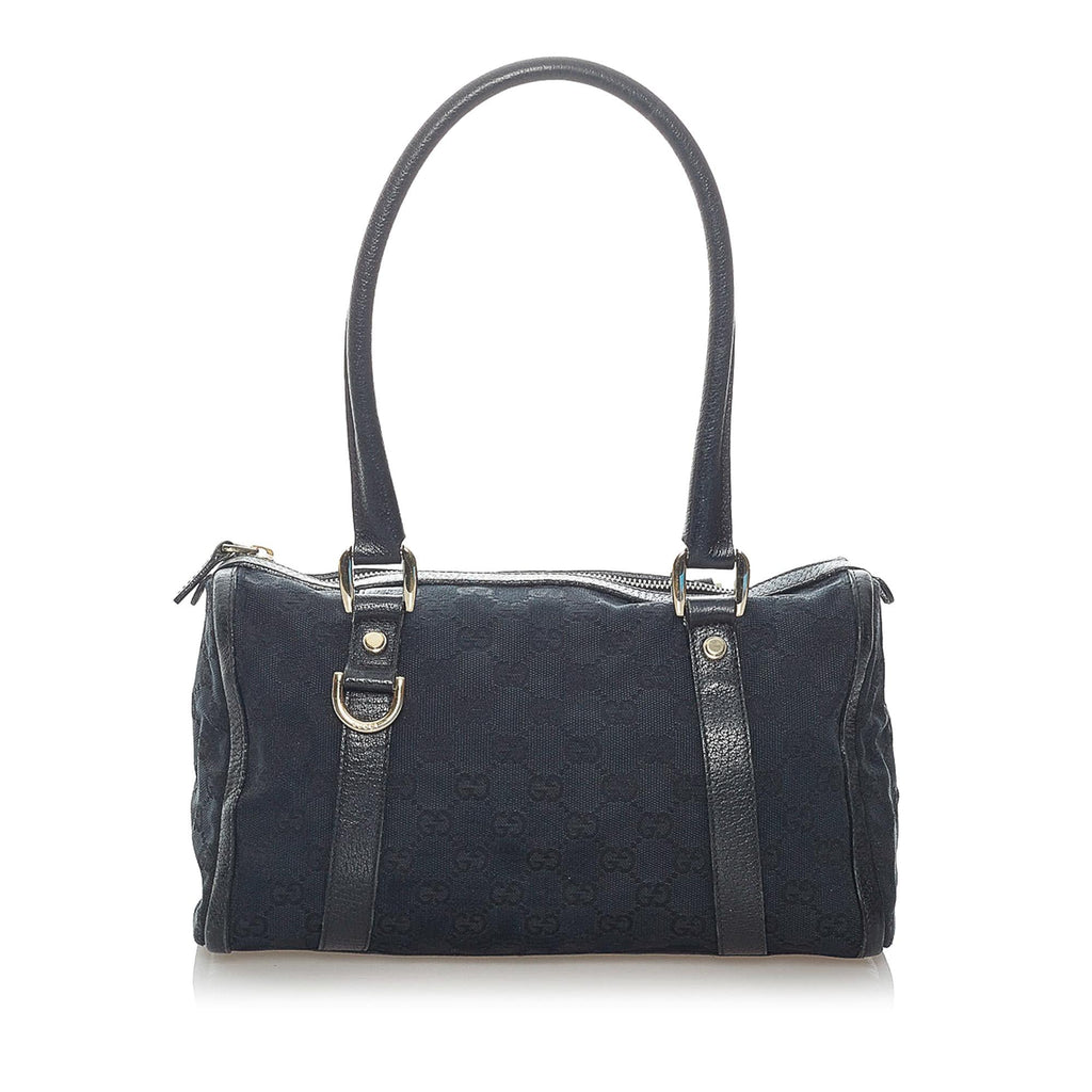 Gucci Abbey GG Canvas Boston Bag (SHG-32698)