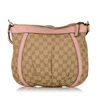 Gucci Abbey GG Canvas Crossbody (SHG-35126)