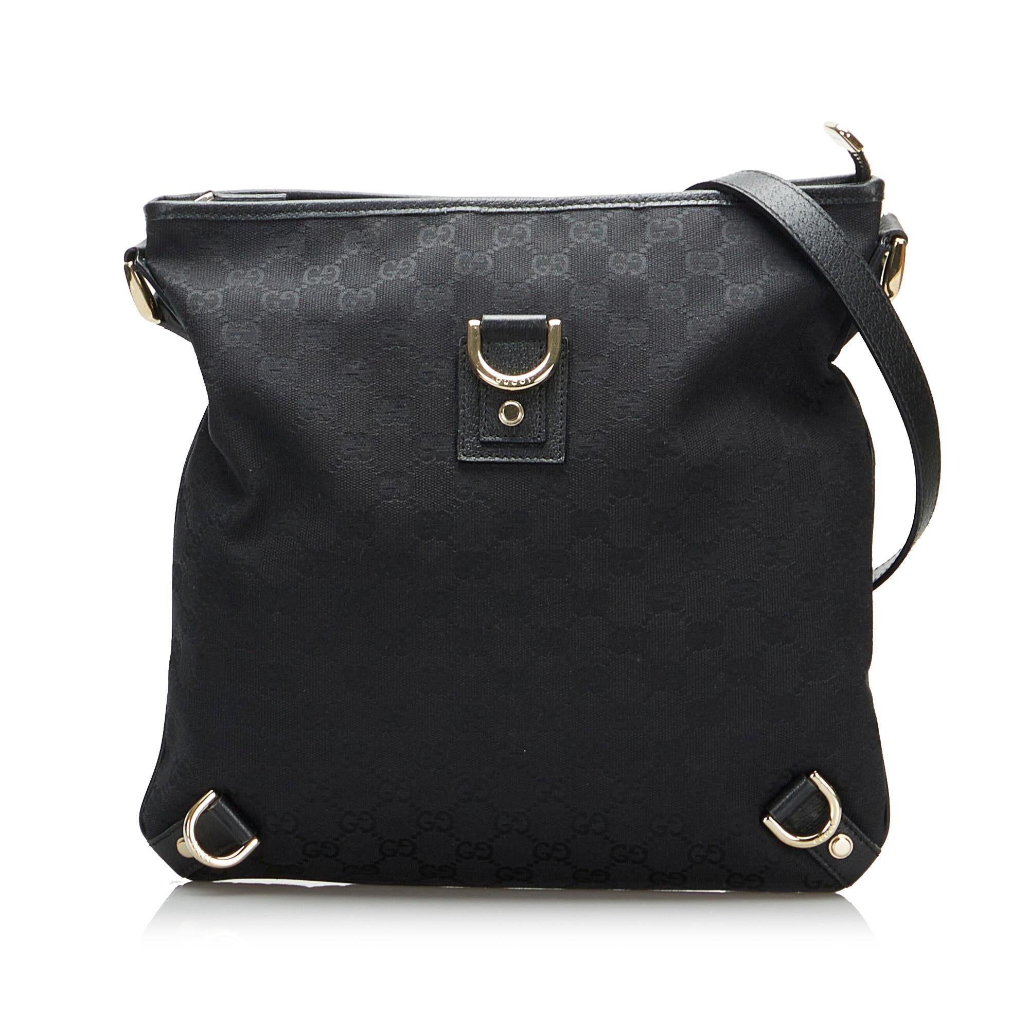 Gucci Abbey GG Canvas Crossbody (SHG-a3cW5L)