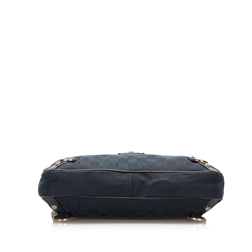 Gucci Abbey GG Canvas D-Ring Shoulder Bag (SHG-UQjKdn)