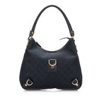 Gucci Abbey GG Canvas D-Ring Shoulder Bag (SHG-UQjKdn)