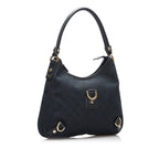 Gucci Abbey GG Canvas D-Ring Shoulder Bag (SHG-UQjKdn)