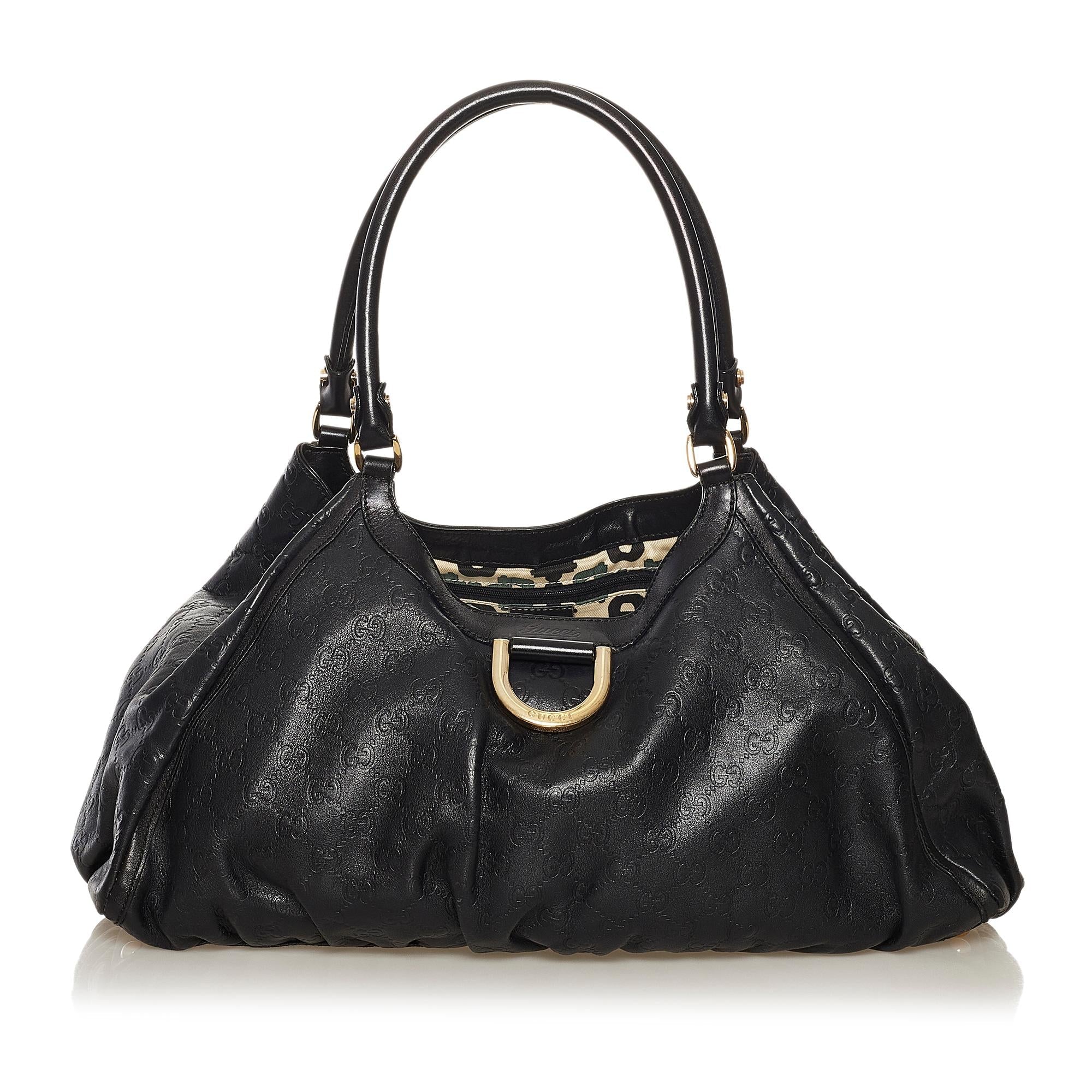 Gucci Abbey Guccissima Shoulder Bag (SHG-34574)