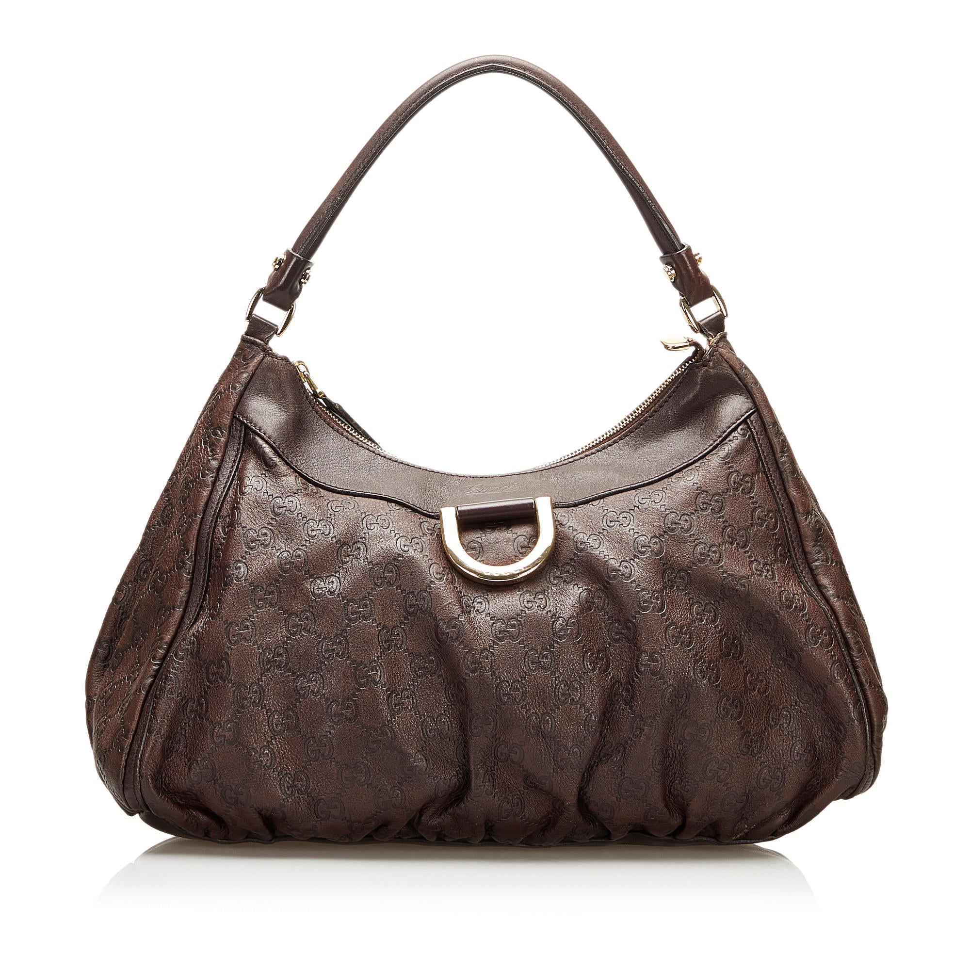 Gucci Abbey Guccissima Shoulder Bag (SHG-35176)