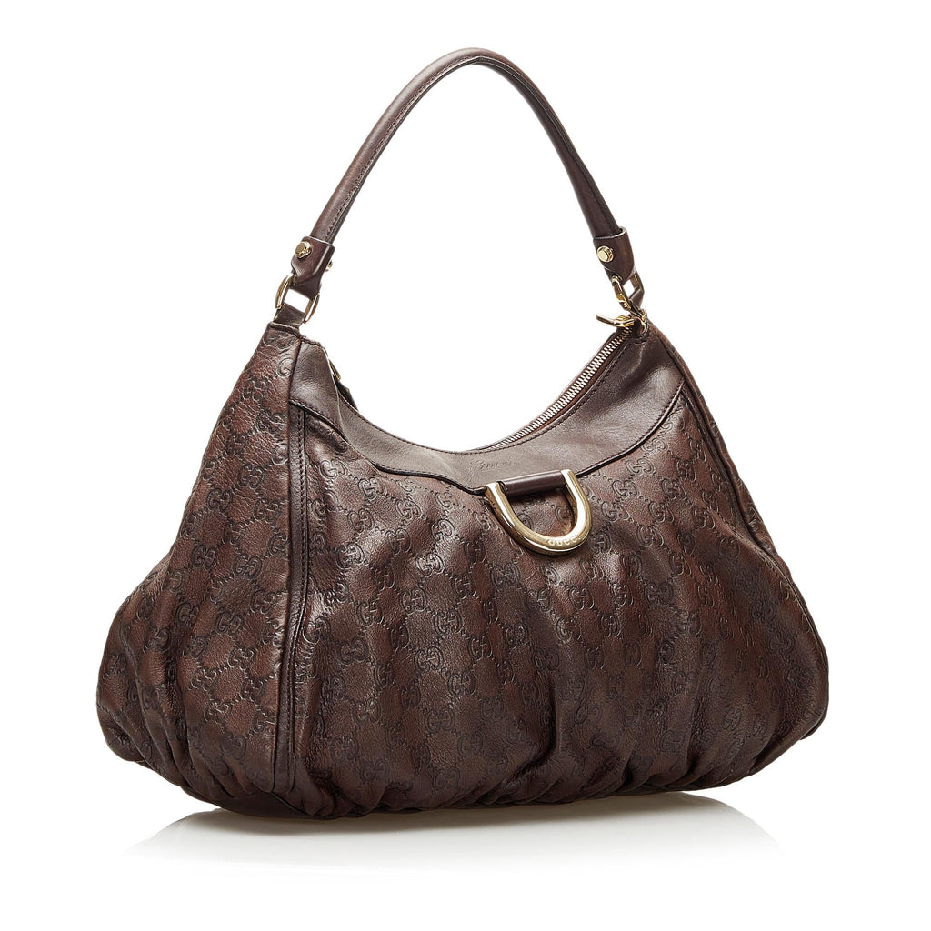 Gucci Abbey Guccissima Shoulder Bag (SHG-35176)