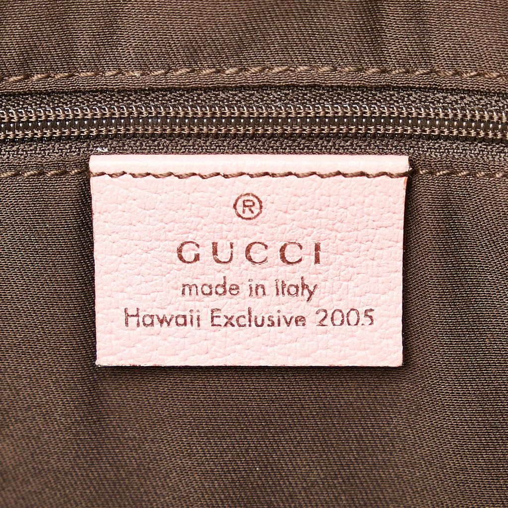 Gucci Abbey Iris Leather Tote Bag (SHG-37220)