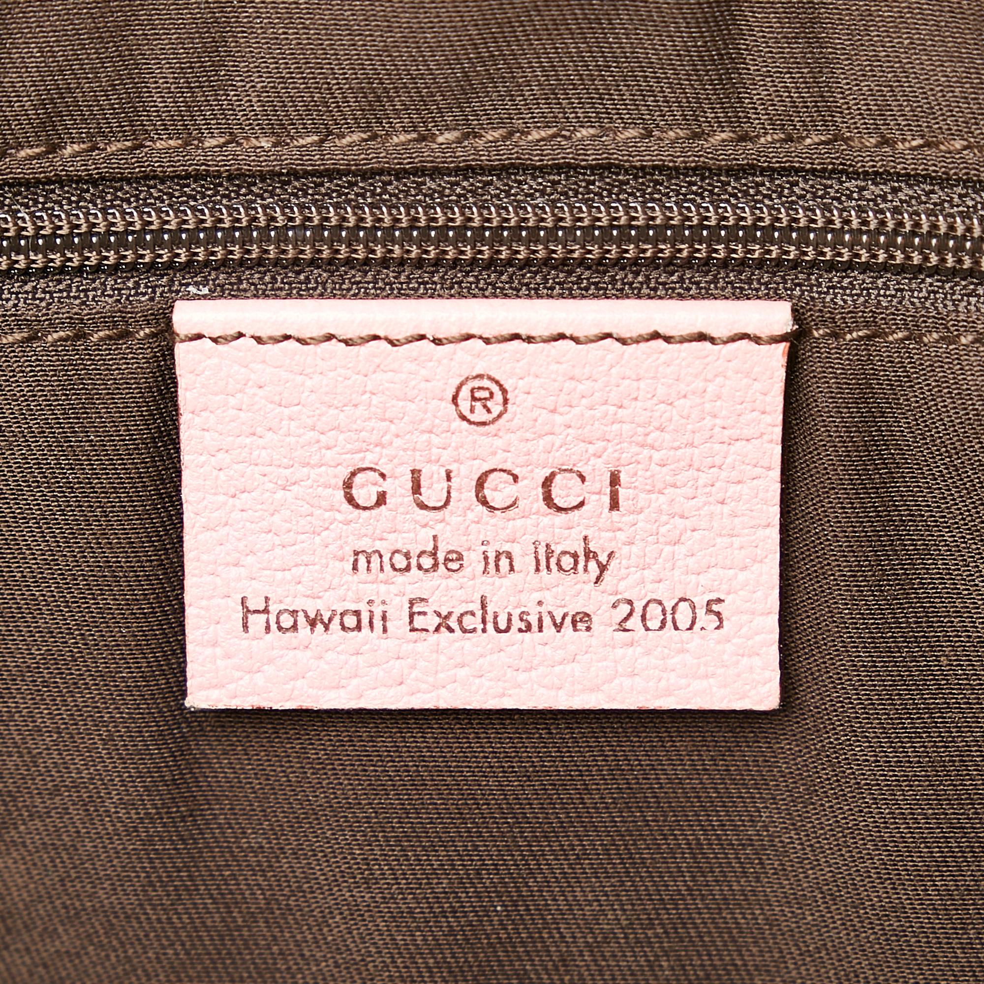 Gucci Abbey Iris Leather Tote Bag (SHG-37220)