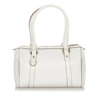 Gucci Abbey Leather Boston Bag (SHG-21500)