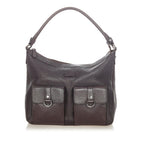 Gucci Abbey Leather Satchel (SHG-21233)