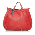 Gucci Abbey Leather Satchel (SHG-29656)