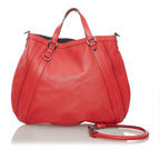 Gucci Abbey Leather Satchel (SHG-29656)