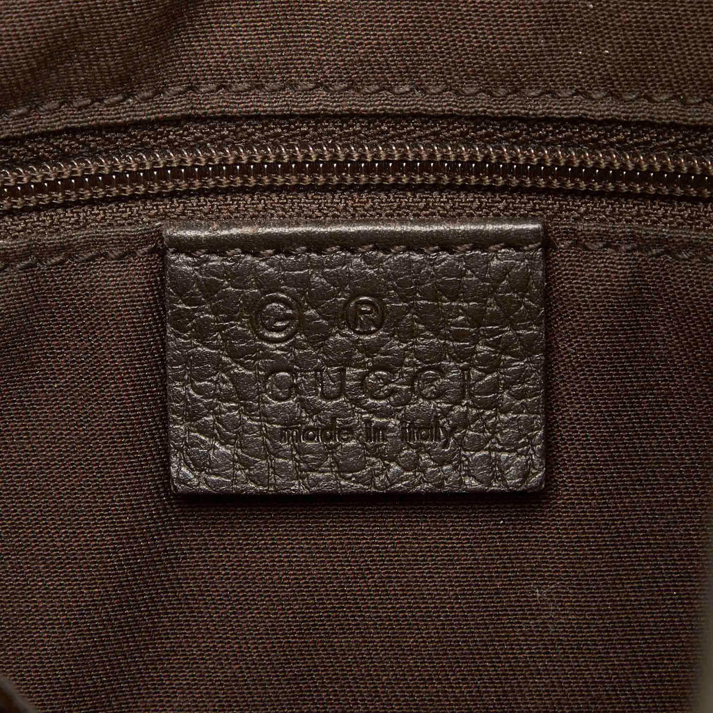 Gucci Abbey Leather Shoulder Bag (SHG-37759)
