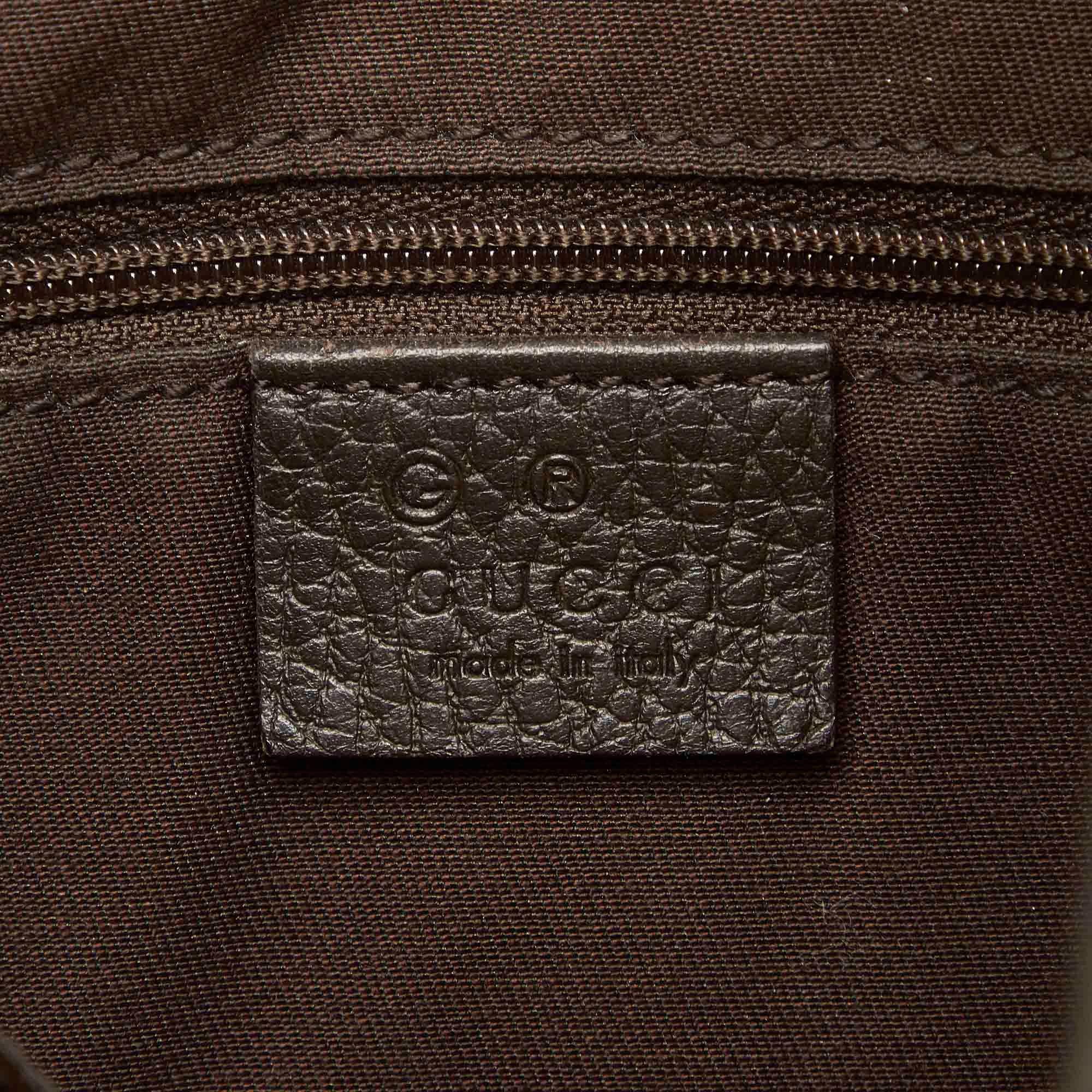 Gucci Abbey Leather Shoulder Bag (SHG-37759)