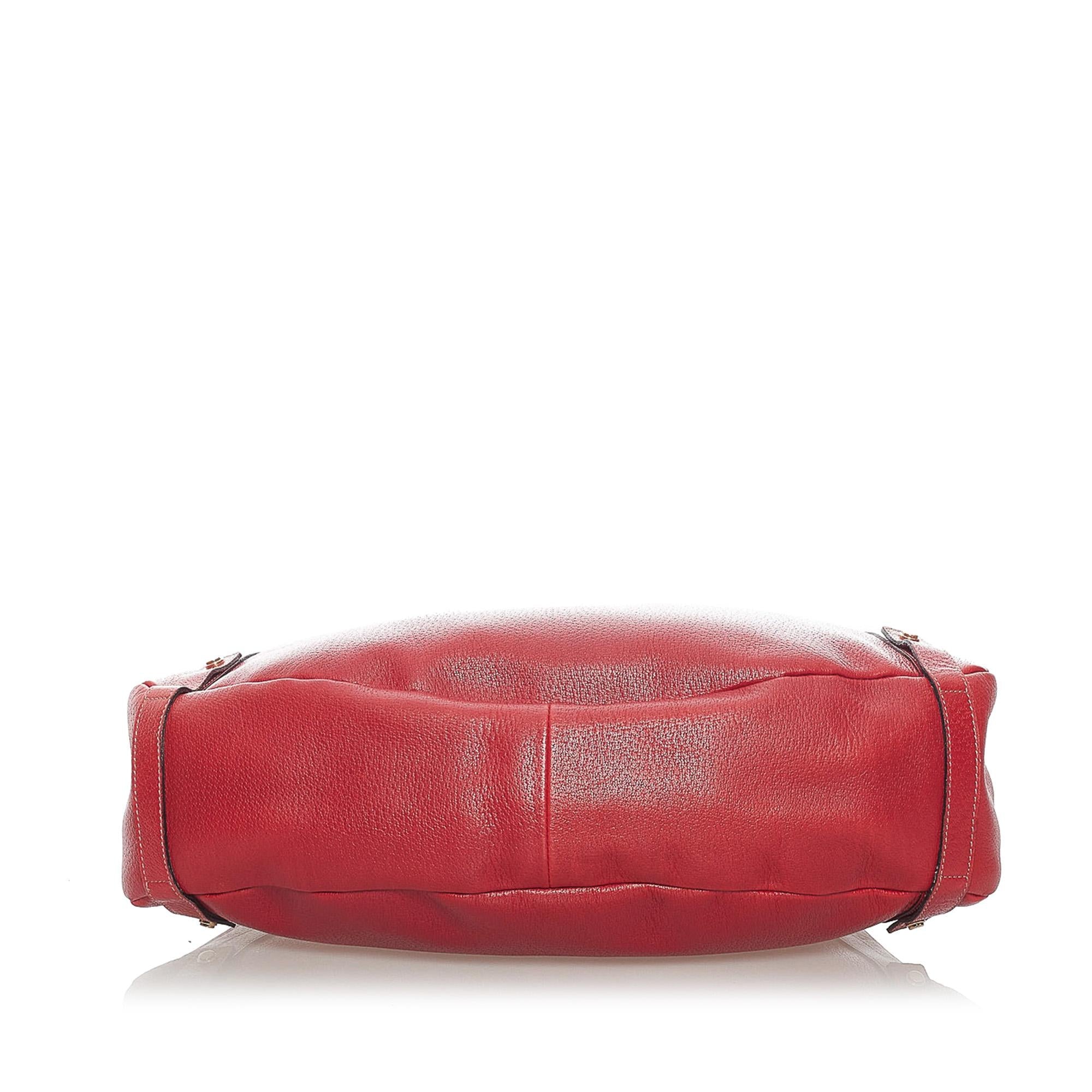 Gucci Abbey Leather Tote Bag (SHG-32821)