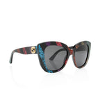 Gucci Acetate Glitter Interlocking G Sunglasses