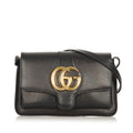 Gucci Arli Leather Crossbody Bag (SHG-25155)