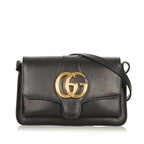 Gucci Arli Leather Crossbody Bag (SHG-25155)