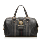 Gucci Aviatrix Leather Boston Bag (SHG-35967)