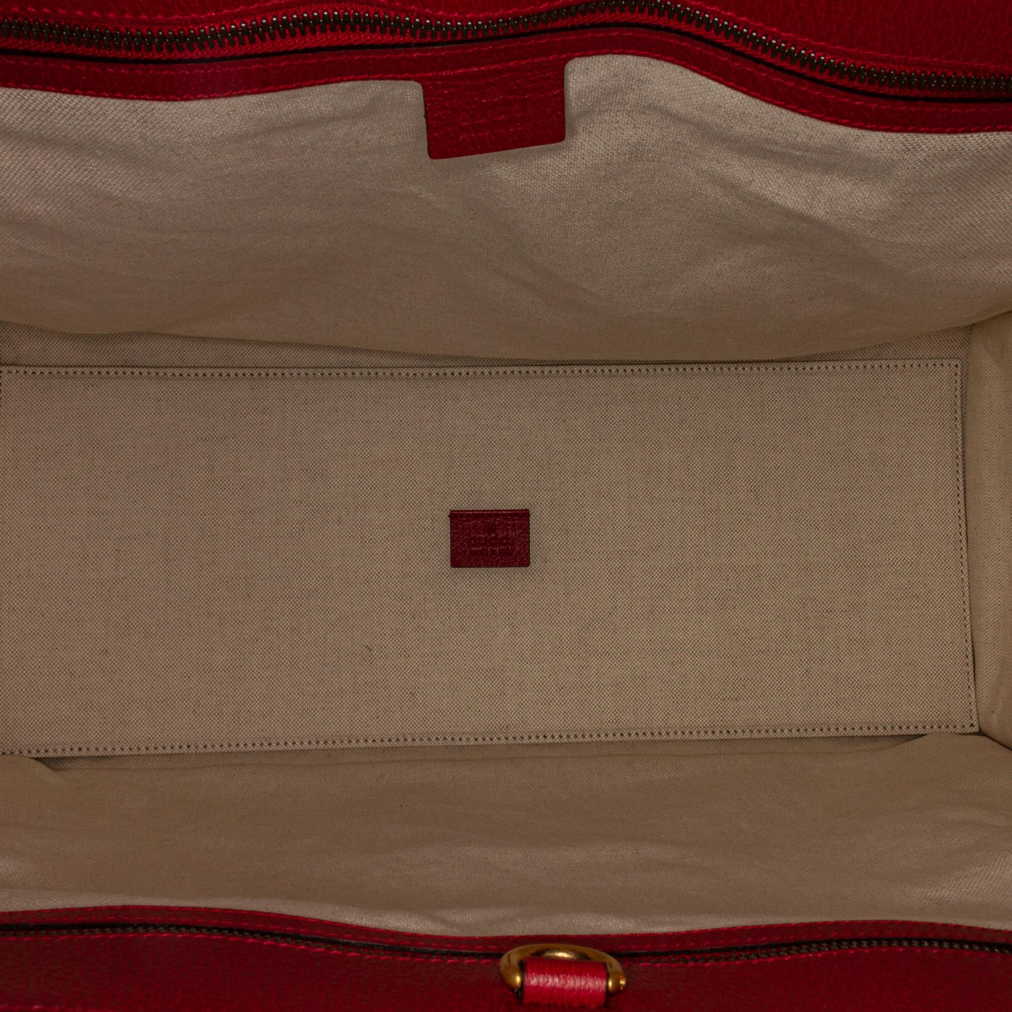 Gucci Baiadera Stripe Canvas Satchel (SHG-ddvpMT)