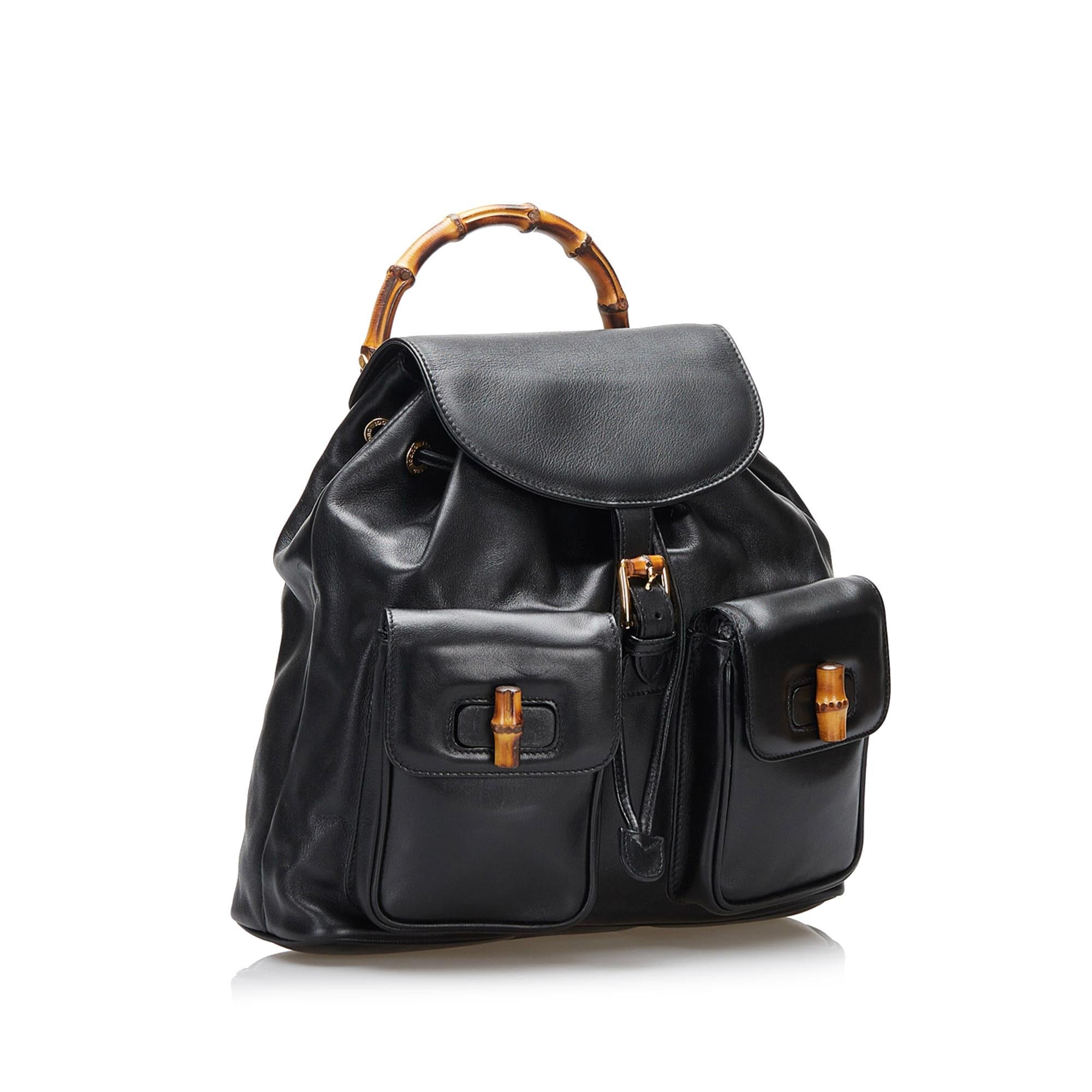 Gucci Bamboo Backpack (SHG-36848)