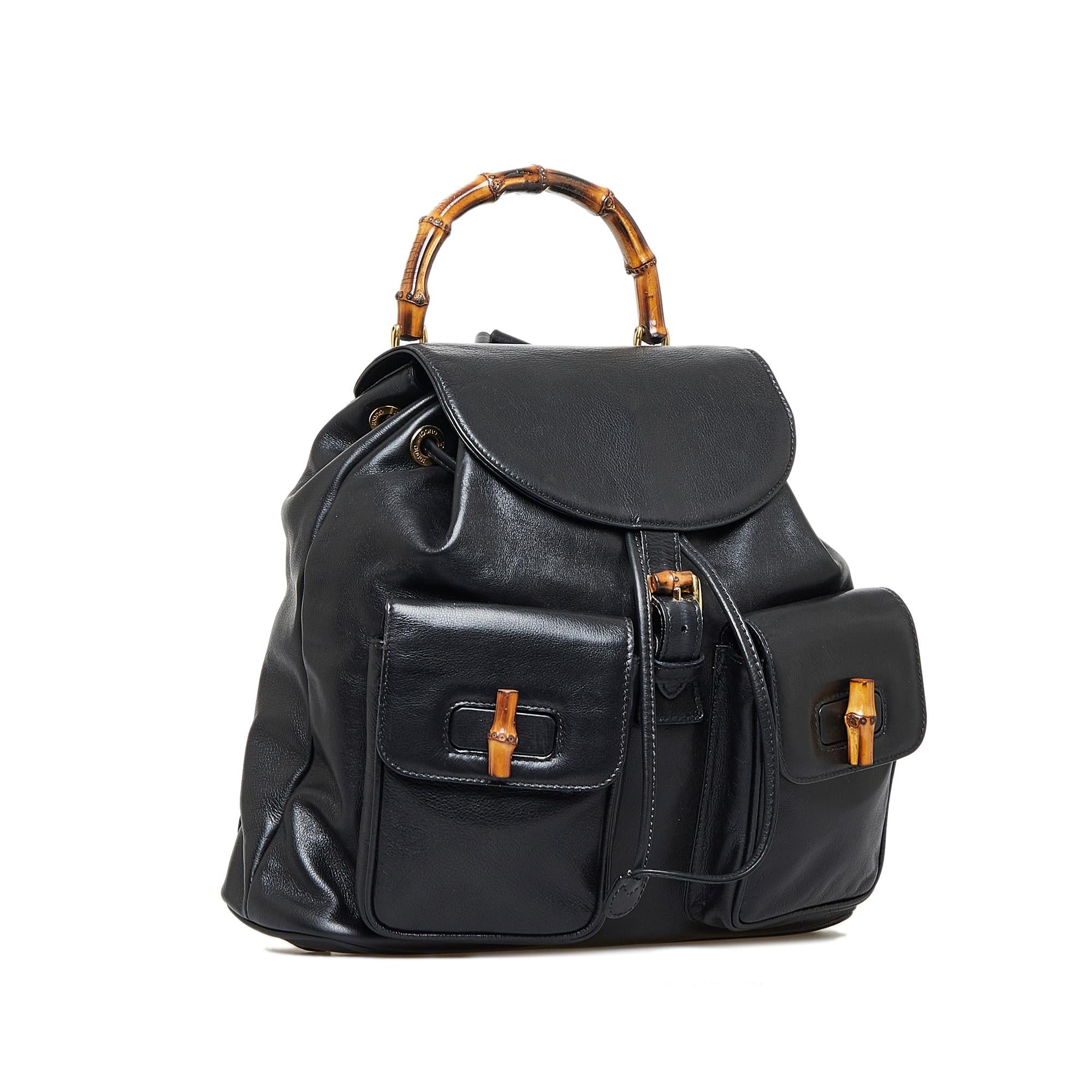 Gucci Bamboo Backpack (SHG-VNIzll)