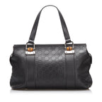 Gucci Bamboo Bar Guccissima Satchel (SHG-5c7shZ)