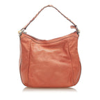 Gucci Bamboo Bar Leather Shoulder Bag (SHG-32182)