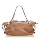 Gucci Bamboo Bar Leather Tote Bag (SHG-19551)