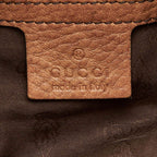 Gucci Bamboo Bar Leather Tote Bag (SHG-19551)