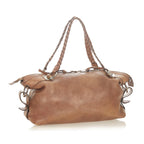Gucci Bamboo Bar Leather Tote Bag (SHG-19551)