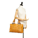 Gucci Bamboo Bar Leather Tote Bag (SHG-27762)