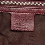 Gucci Bamboo Bar Leather Tote Bag (SHG-31697)