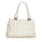 Gucci Bamboo Bar Leather Tote Bag (SHG-33881)