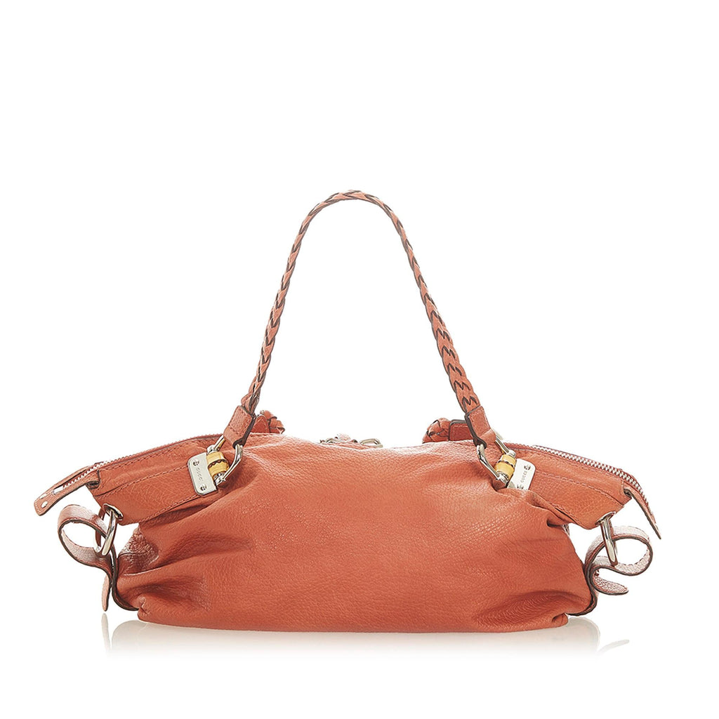 Gucci Bamboo Bar Shoulder Bag (SHG-31678)