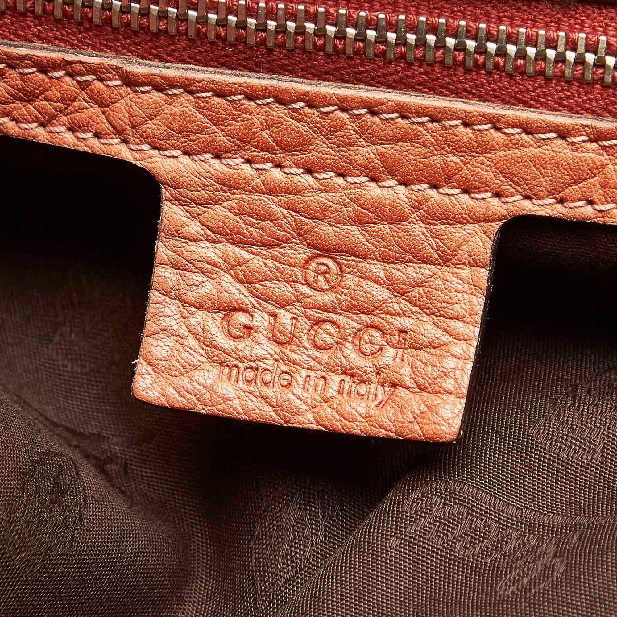Gucci Bamboo Bar Shoulder Bag (SHG-31678)