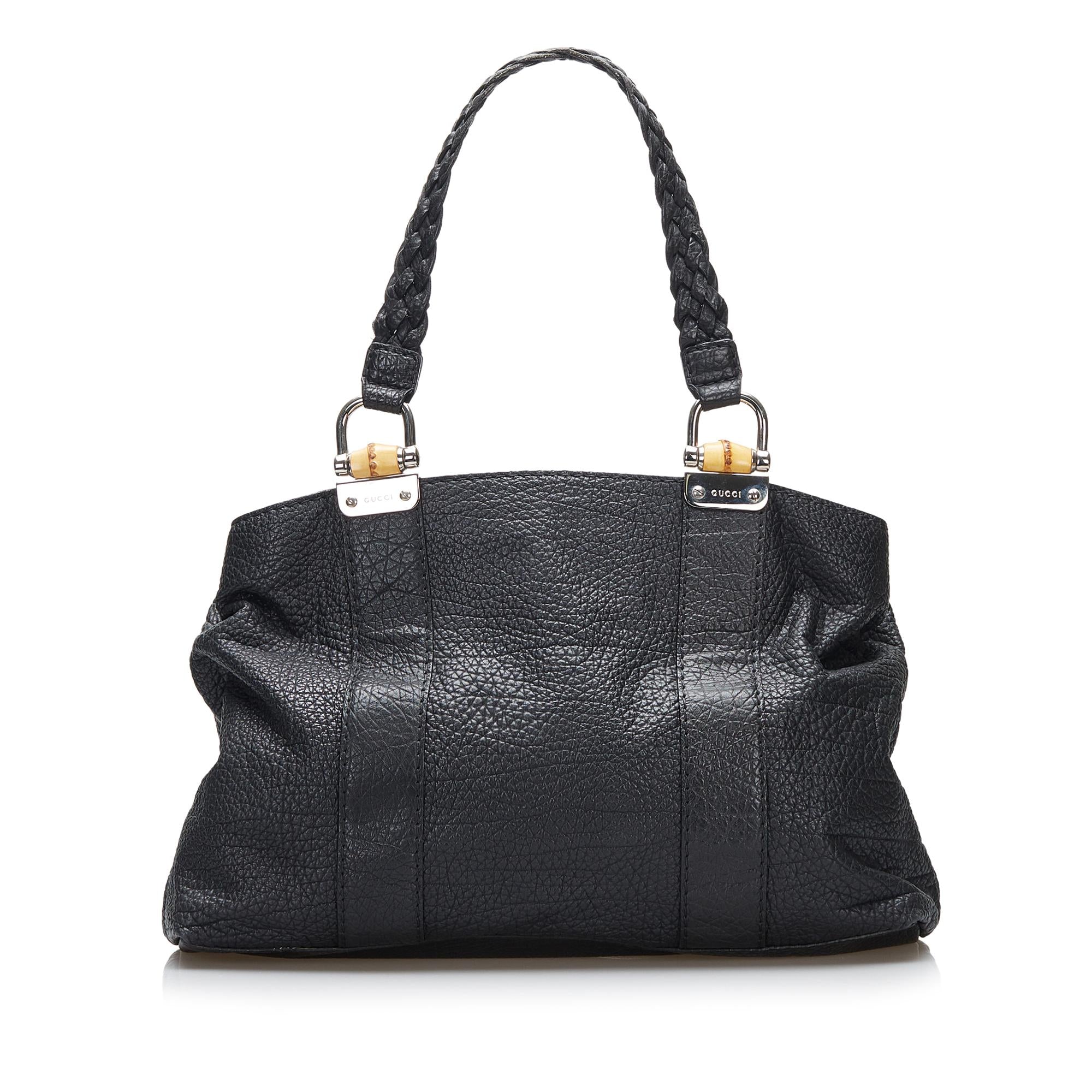 Gucci Bamboo Bar Tote Bag (SHG-7pUjvU)